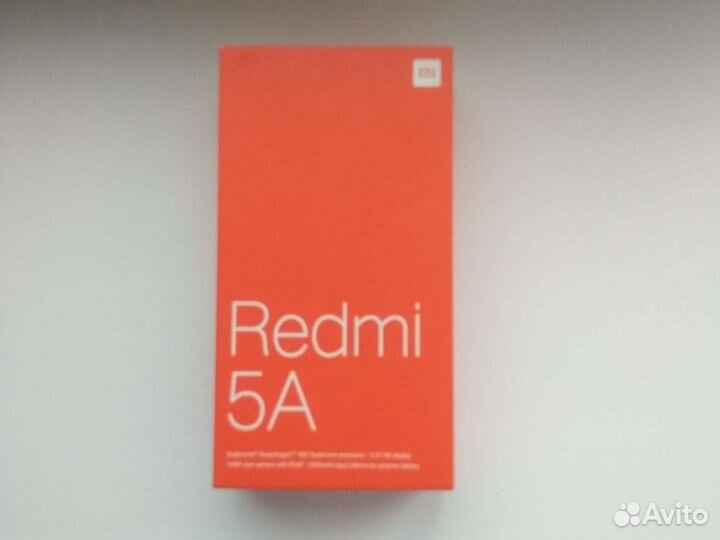 Коробка от Редми 5 А