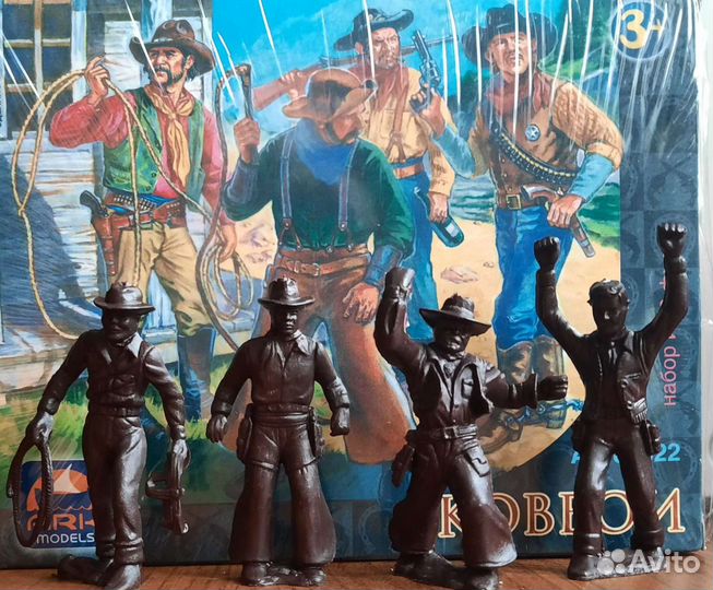 Только полные наборы солдатики индейцы ковбои солд