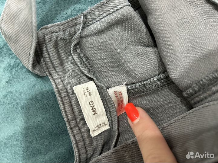 Комбинезон джинсовый mango kids 98