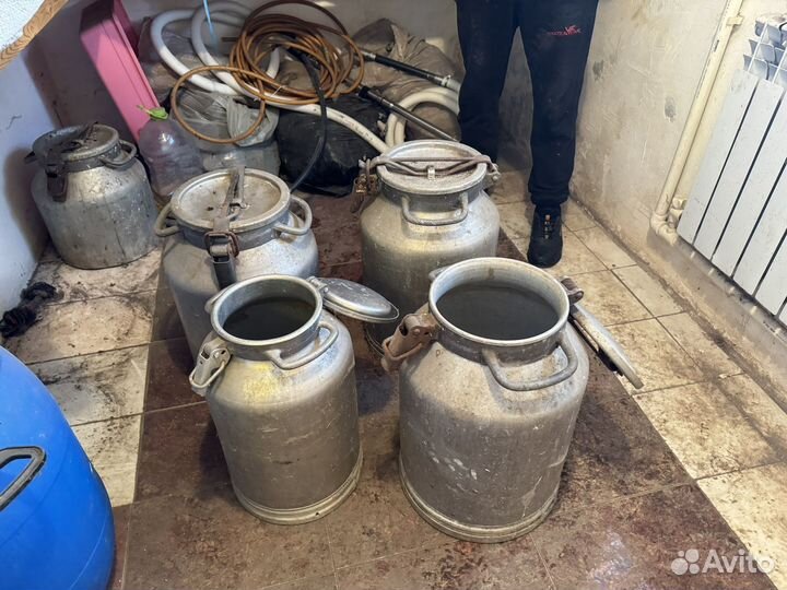 Фляги бидоны алюминиевые бу