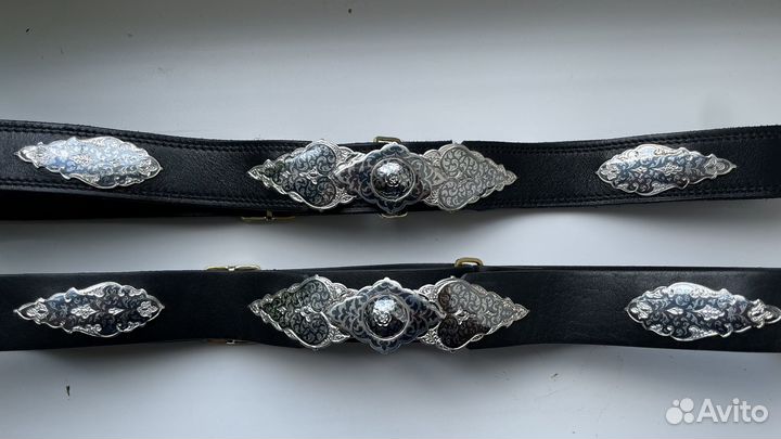 Серебряные ремни,ремень кожа