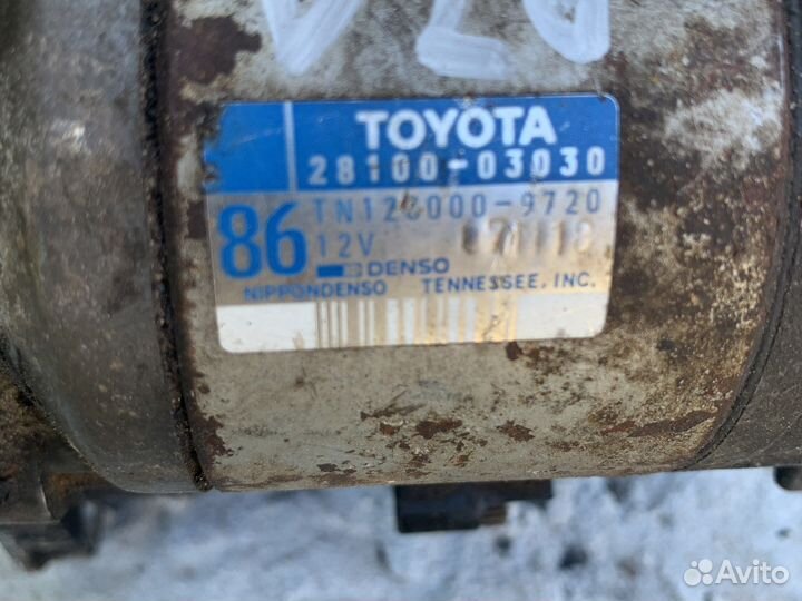 Стартер Toyota camry xv10 sv10 v20 vindom