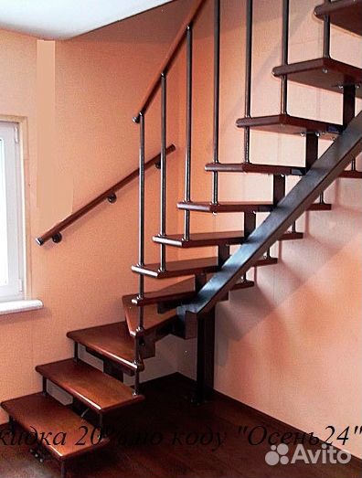 Иготовление лестниц / Лестница на второй этаж