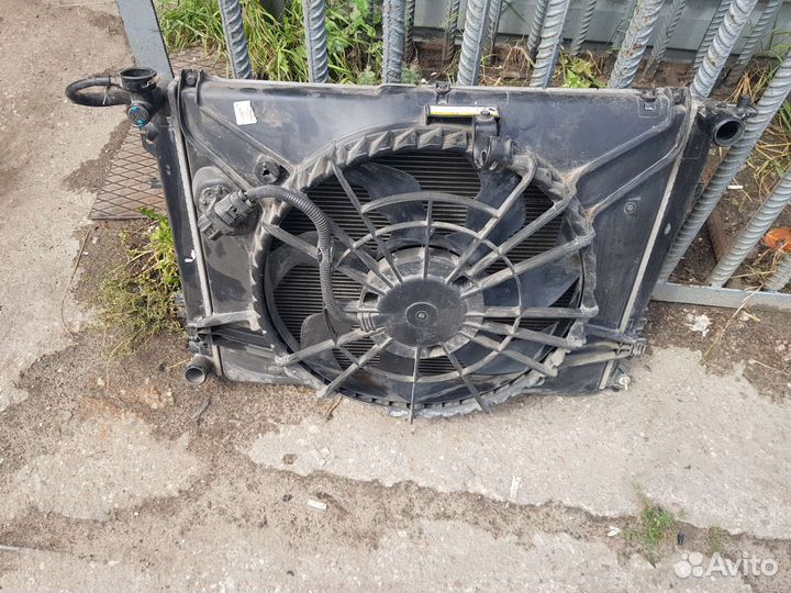 Радиатор с дефлектором