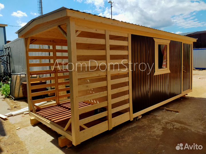 Бытовка зимняя утепленная. Выдерживает до -30