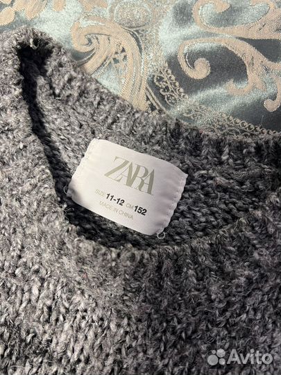 Свитер женский в полоску zara