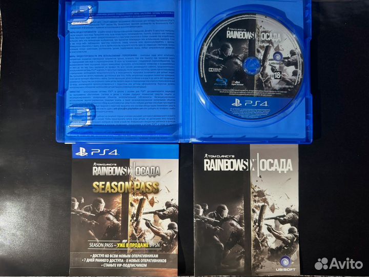 Tom Clancy’s Rainbow Six Осада PS4