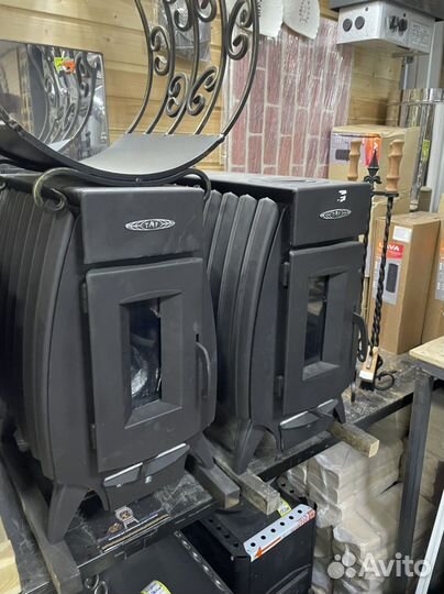 Печь огонь батарея