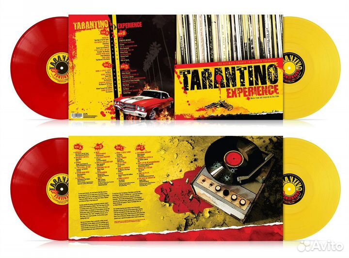 The Tarantino Experience (Limited Edition) (Solid Yellow & Red Vinyl) (1 LP)