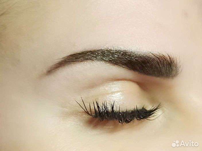 Архитектура бровей, окраска хной