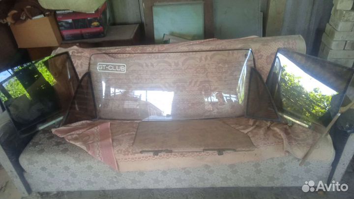 Комплект задних стëкл бор на ваз 2107