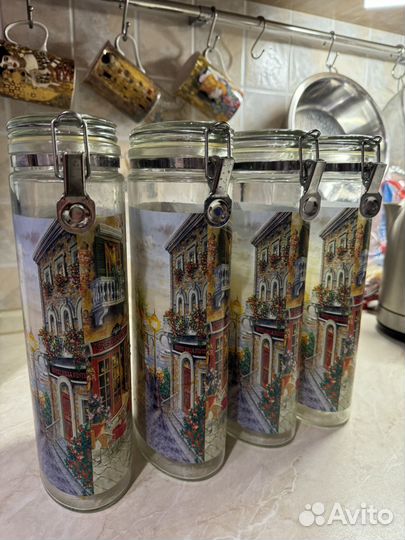 Банки для сыпучих продуктов