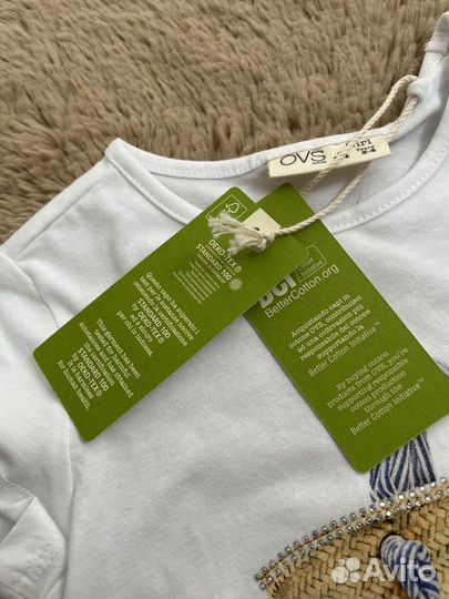 Костюм летний для девочки ovs Италия 104