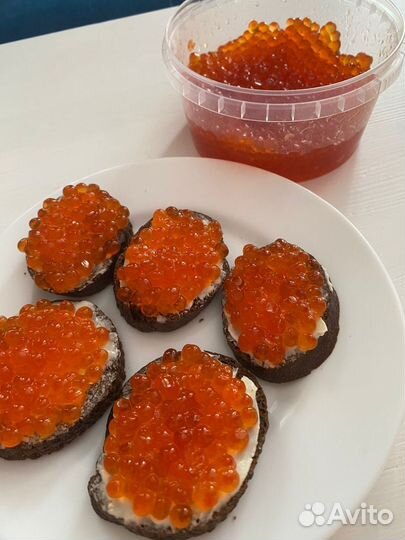 Икра красная кета