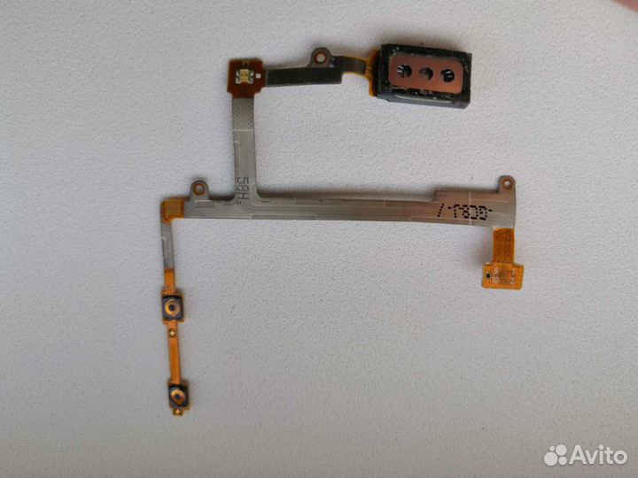 Шлейф кнопок громкости с динамиком для Samsung Gal