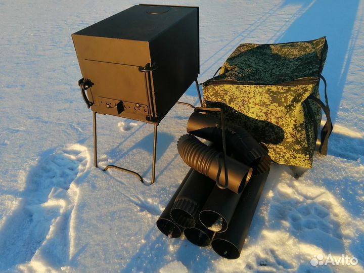 Печь дровяная для палатки доставка Кемерово