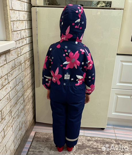 Зимний комбинезон для девочки 116