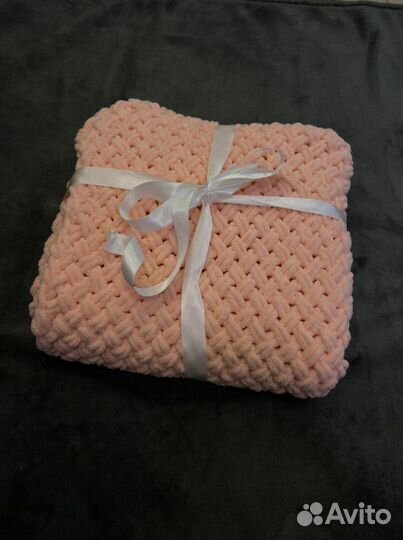 Плед детский плюшевый