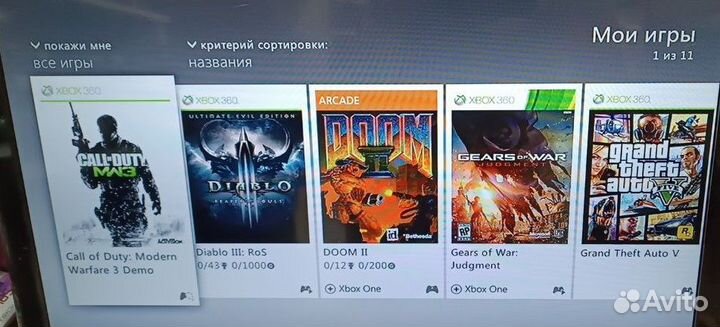 Игровая приставка Xbox 360 s 1439(2012г)