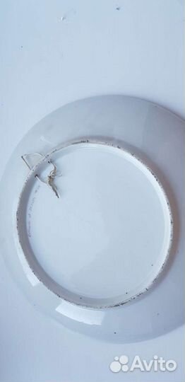 Интерьерное блюдо.Дулево.Маки.1938.Авторская