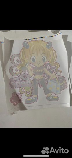 Принт наклейки