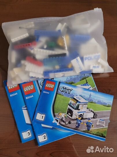 Конструктор lego City 60044 Выездной отряд полиции