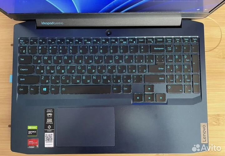 Ноутбук Lenovo ideapad gaming 3