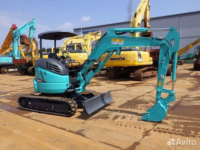 Мини-экскаватор Kobelco SK35SR, 2022