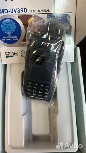 Рация TYT MD-UV390 DMR 10W Type-C АКБ 3600 mAh