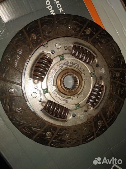 Диск сцепления valeo 2110-12, Priora,Granta,Vesta