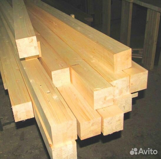 Брус лиственница 150х150х6000мм, от производителя