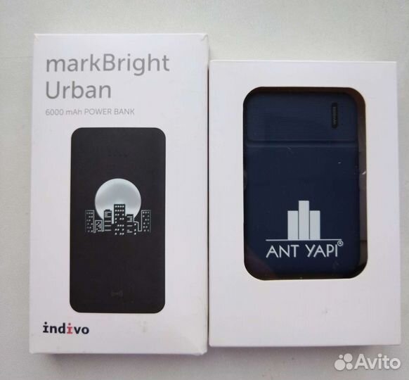 Powerbank, Аккумулятор беспроводной, 5000-6000 мАч