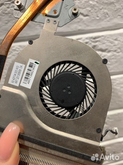 Cистема охлаждения Acer E1-522 E1-430 E1-432