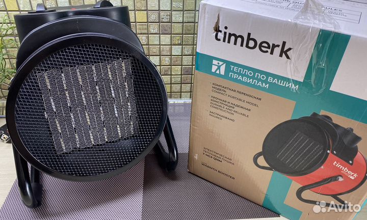 Электрический нагреватель Timberk 3кВт Швеция Новы