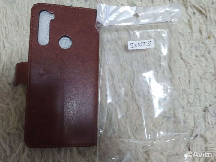 Чехол книжка на redmi note 8Т