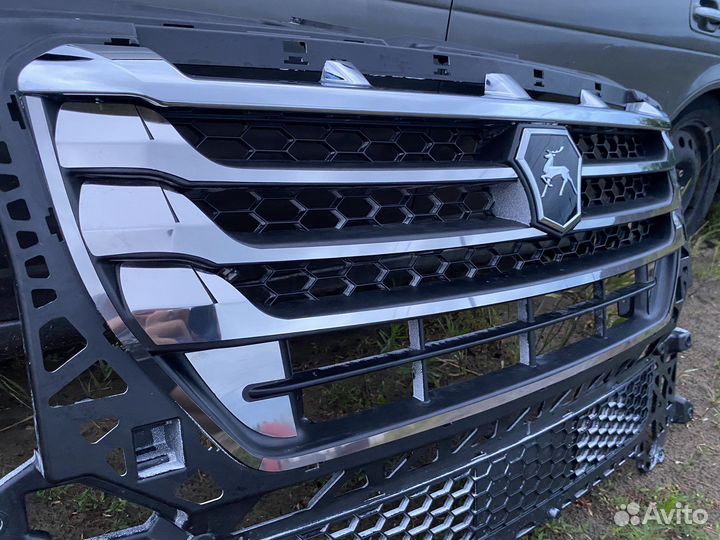 Газель next NN накладки нержавейка на решетку