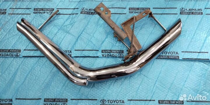 Защита заднего бампера Toyota Prado 150 уголок