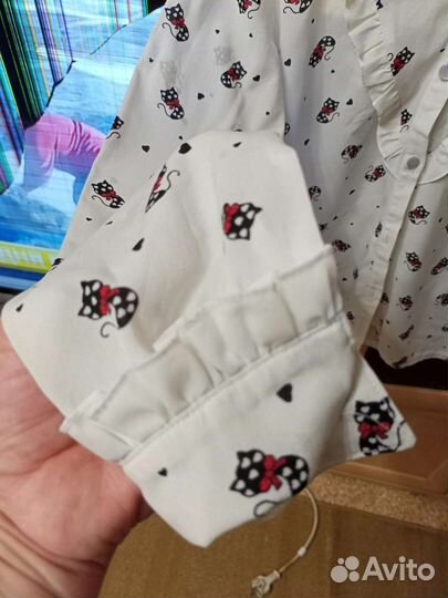 Блузка для девочки 128