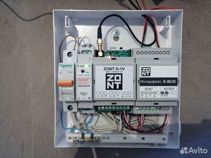 Zont. Управление котлом и отоплением через телефон