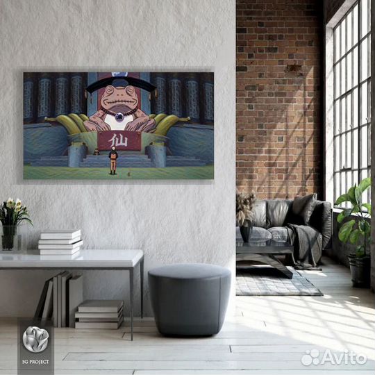 Картина-Живописное аниме – Наруто