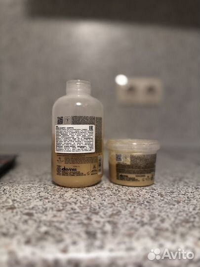 Davines nounou шампунь маска