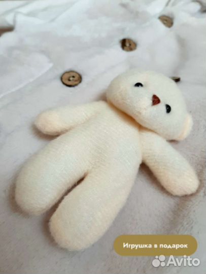 Комбинезон плюшевый 62 и 74