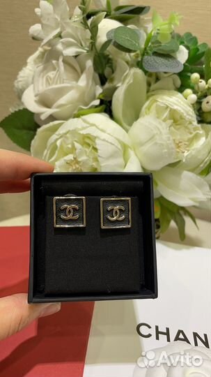 Серьги chanel (premium)