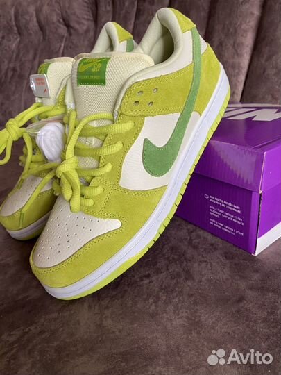 Nike sb dunk low green apple