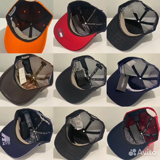 Бейсболка кепка разных брендов (premium)