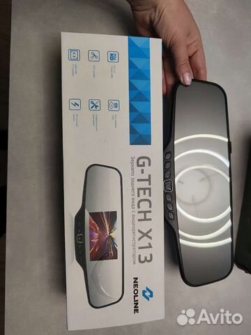 Зеркало заднего вида с камерой