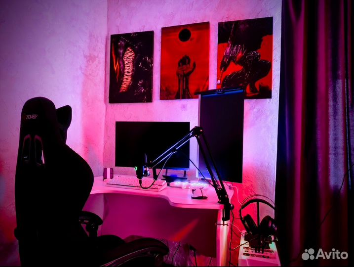 Микрофон для пк с кронштейном