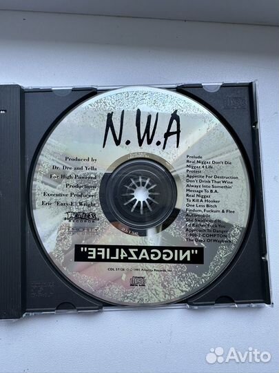 NWA nigga4life CD