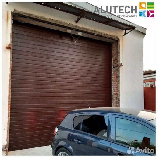Гаражные ворота alutech