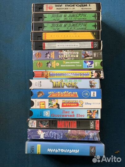 Видеокассеты vhs